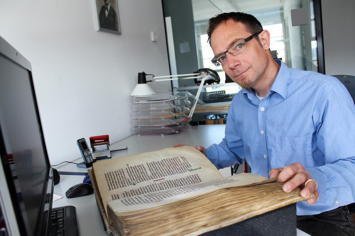 Florian Mittenhuber – mittelalterlichen Schriften auf der Spur
