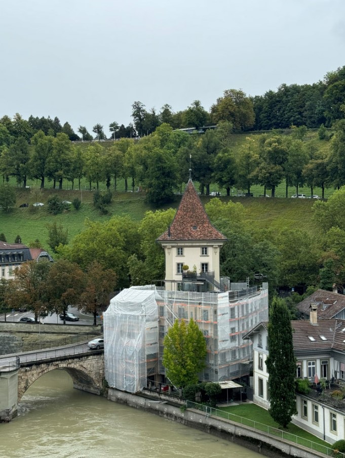 Die Farbänderung erfolgte in Absprache mit der Denkmalpflege.